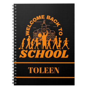 Personalised Welcome Back To School Notebook