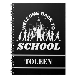 Personalised Welcome Back To School Notebook