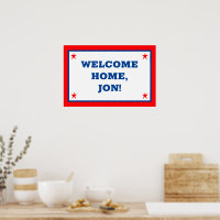 Personalised Welcome Home