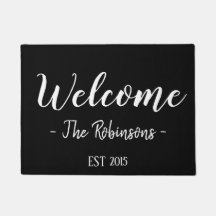 Personalised Welcome Script Modern