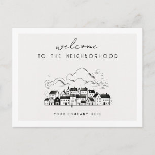 Personalised Welcome to the Neighbourhood Realty Postcard