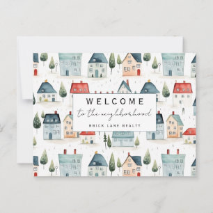 Personalised Welcome to the Neighbourhood Realty Postcard