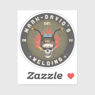 Personalised Welder Metal Worker Welding Workshop