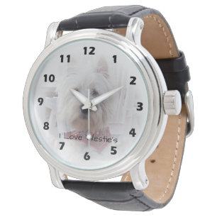 Personalised West Highland Terrier Design Watch