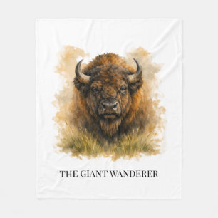 Personalised Western Ranch Cosy Decor Fleece Blanket