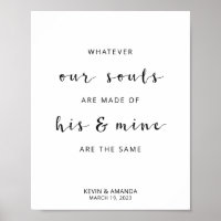 Personalised Whatever Our Souls Are Made Of