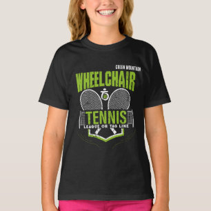 Personalised Wheelchair Tennis Club League Name T-Shirt
