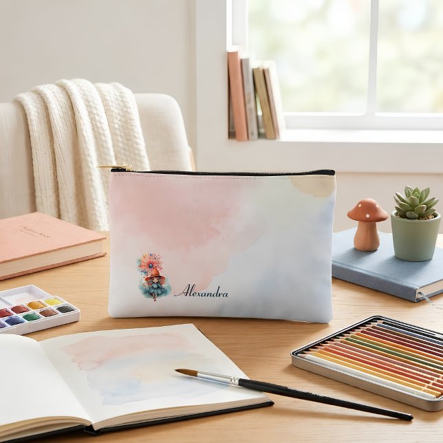 Personalised Whimsical Witch School Essentials Accessory Pouch (Creator Uploaded)