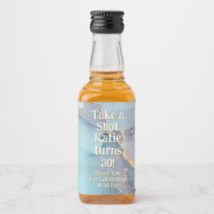 Personalised Whiskey Bottle Label – Birthday Party
