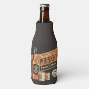 Personalised Whiskey Liquor Bottle Western Bar Bottle Cooler