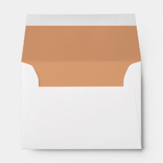Personalised White Beige Name & Address Envelope