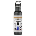 Personalised White Black Football Soccer Jersey