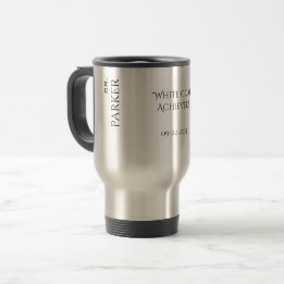 Personalised White Coat Ceremony New Doctor Travel Mug