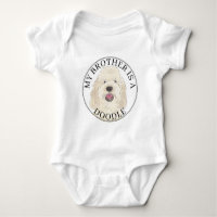 Personalised White Cream Golden Doodle Dog