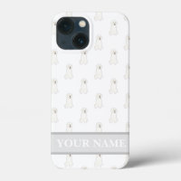 Personalised White Golden Doodle Dog