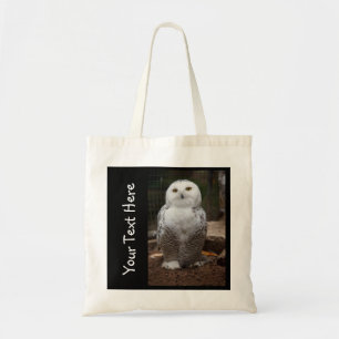 Personalised White Owl Bag