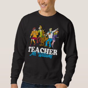 Personalised Whole Gang 13 Mystery Inc Teacher Sweatshirt