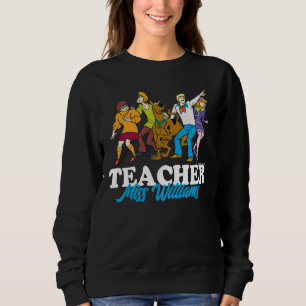 Personalised Whole Gang 13 Mystery Inc Teacher Sweatshirt