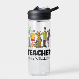 Personalised Whole Gang 14 Mystery Inc Teacher Water Bottle