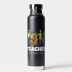 Personalised Whole Gang 14 Mystery Inc Teacher Water Bottle