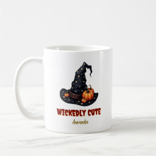 Personalised Wickedly Cute Halloween Friend Gift Coffee Mug