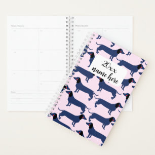 Personalised Wiener Dog Planner