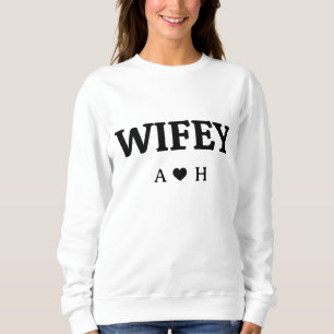 Personalised Wifey 2026 Custom Bride, Fiance Sweatshirt
