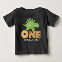 Personalised WILD ONE Dinosaur First Birthday Bab