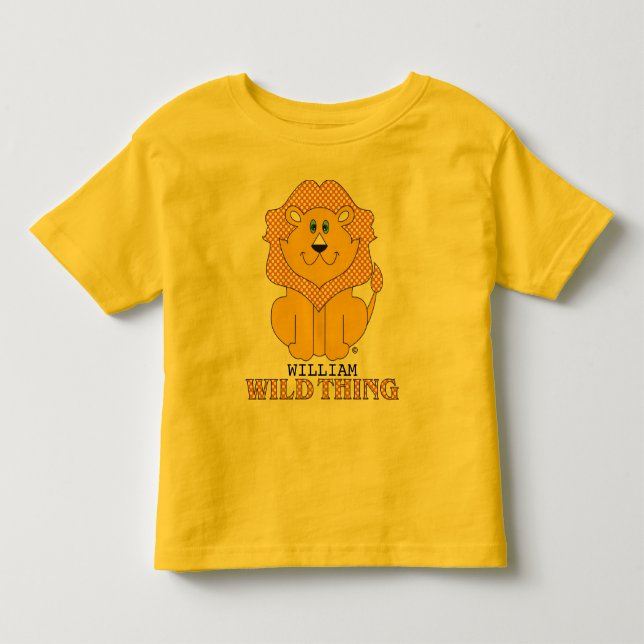 Personalised Wild Thing T-Shirt (Front)