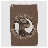 Personalised Wild West Saloon Western Cowboy Boots