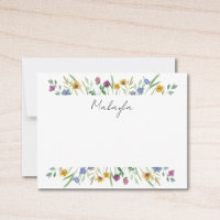 Personalised Wildflower