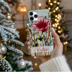 Personalised Wildflower Phone Case