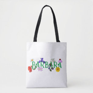 Personalised 'Wildflowers' Tote Bag