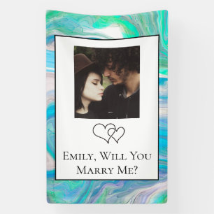 Personalised Will  You Marry Me    Banner