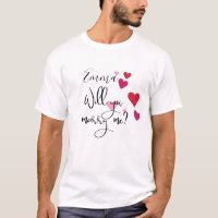Personalised Will You Marry me Hearts Proposal