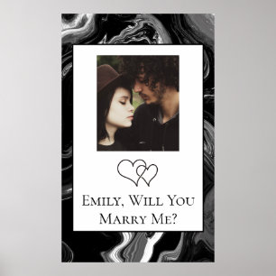 Personalised Will  You Marry Me  Poster