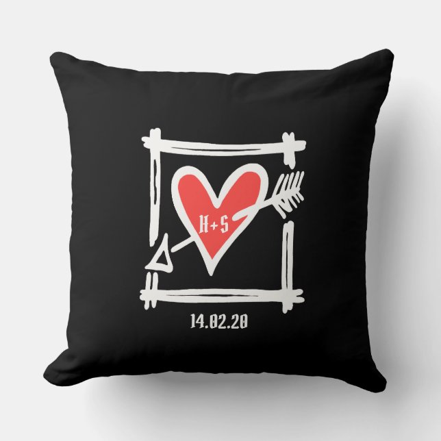 Personalised Will You Marry Me? Proposal Cushion (Front)