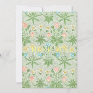 Personalised William Morris Floral Thank You Cards