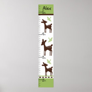 Personalised Willow Deer Family Chart