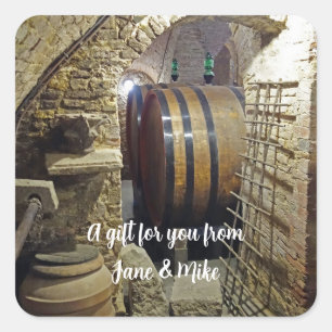 Personalised Wine Cellar Sticker