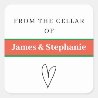 Personalised Wine Cellar Stickers