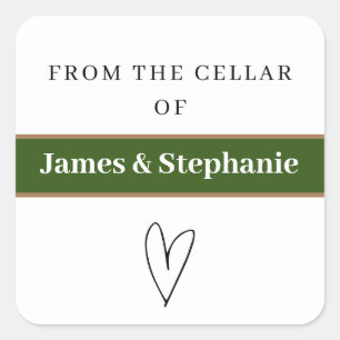 Personalised Wine Cellar Stickers