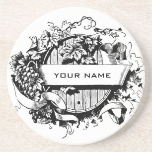 Personalised Wine coasters