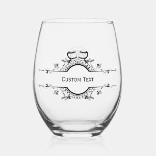 Personalised Wine Glass