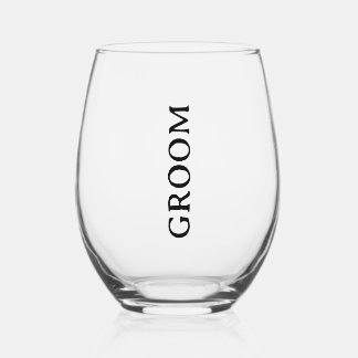 Personalised wine glasses