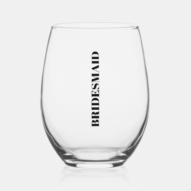 Personalised wine glasses (Front)