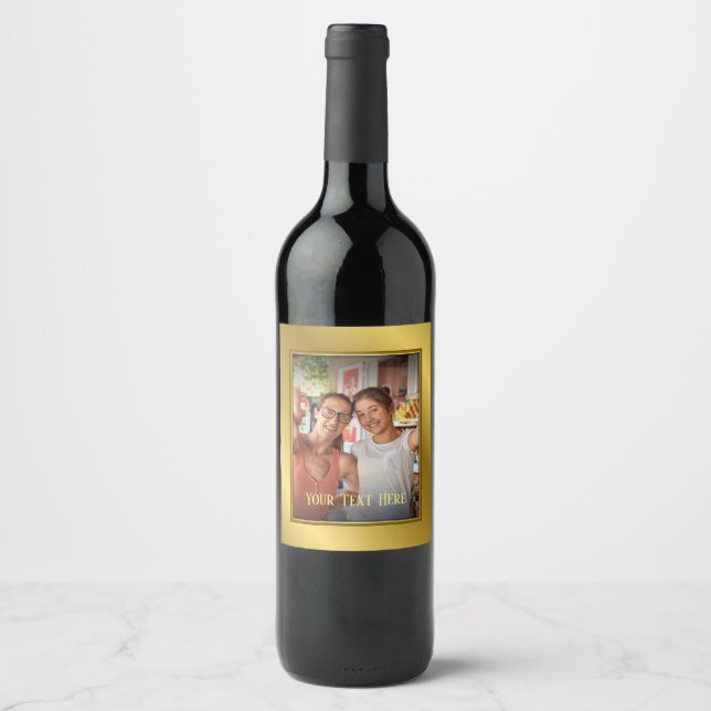 Personalised Wine Label (Front)