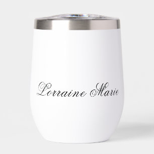 Personalised Wine Tumbler