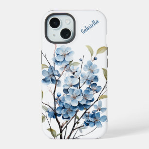 Personalised Winter Floral Phone Case