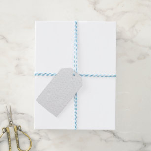Personalised Winter Geometric Pattern Gift Tags